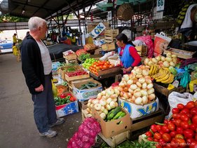 auf dem Markt 