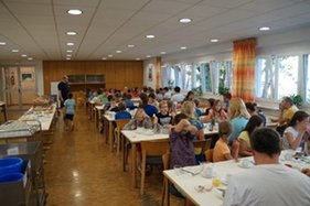 beim Essen