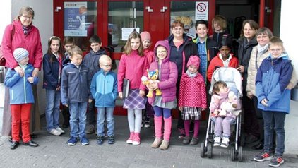 der Nachwuchs darf in Kinderbetreuung