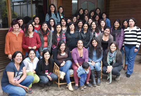 Gruppenfoto Chantumay Temuco