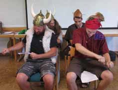 Wikinger in Aktion