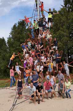 Gruppenfoto Kinderfreizeit 2019