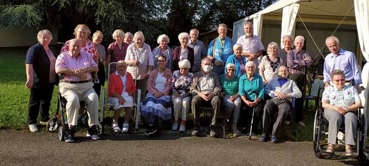 Gruppenfoto Seniorenfreizeit 2021